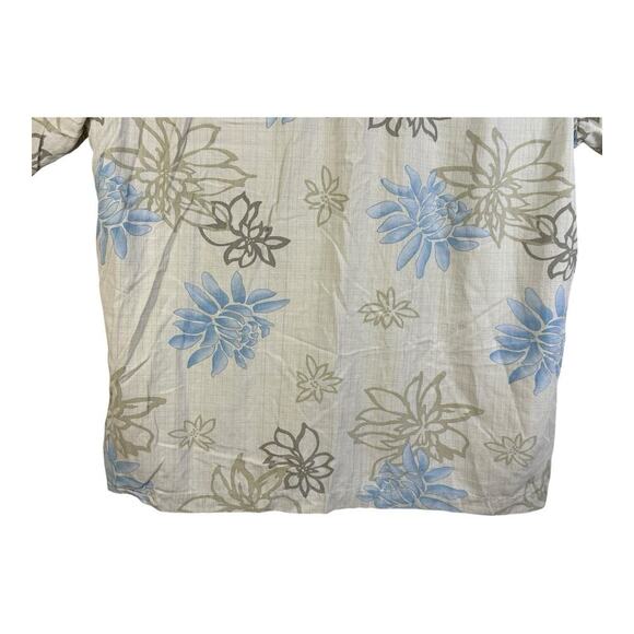 Quiksilver Edition Comfort Fit Men’s Large Casual Collared Button Hawaiin Shirt - Picture 7 of 15